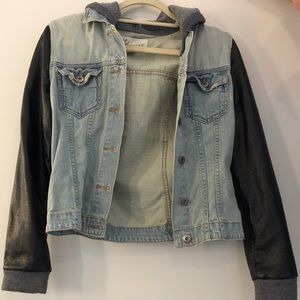 Vintage Havana Demin/Leather Jacket